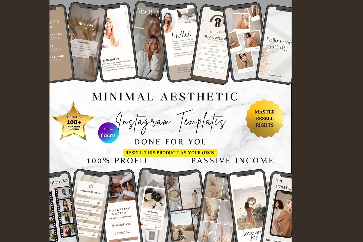 MRR Instagram Templates, a Social Media Template by Lynn Reese Designs (Photo 1 of 4)