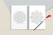 Sacred Geometry Mandala Coloring Boo, a Graphic by MISTstudioDesign (Thumbnail 6 of 8)