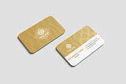 Business Card Mockup, an Advertising Mockup by Hazzpro_Std (Thumbnail 1 of 5)