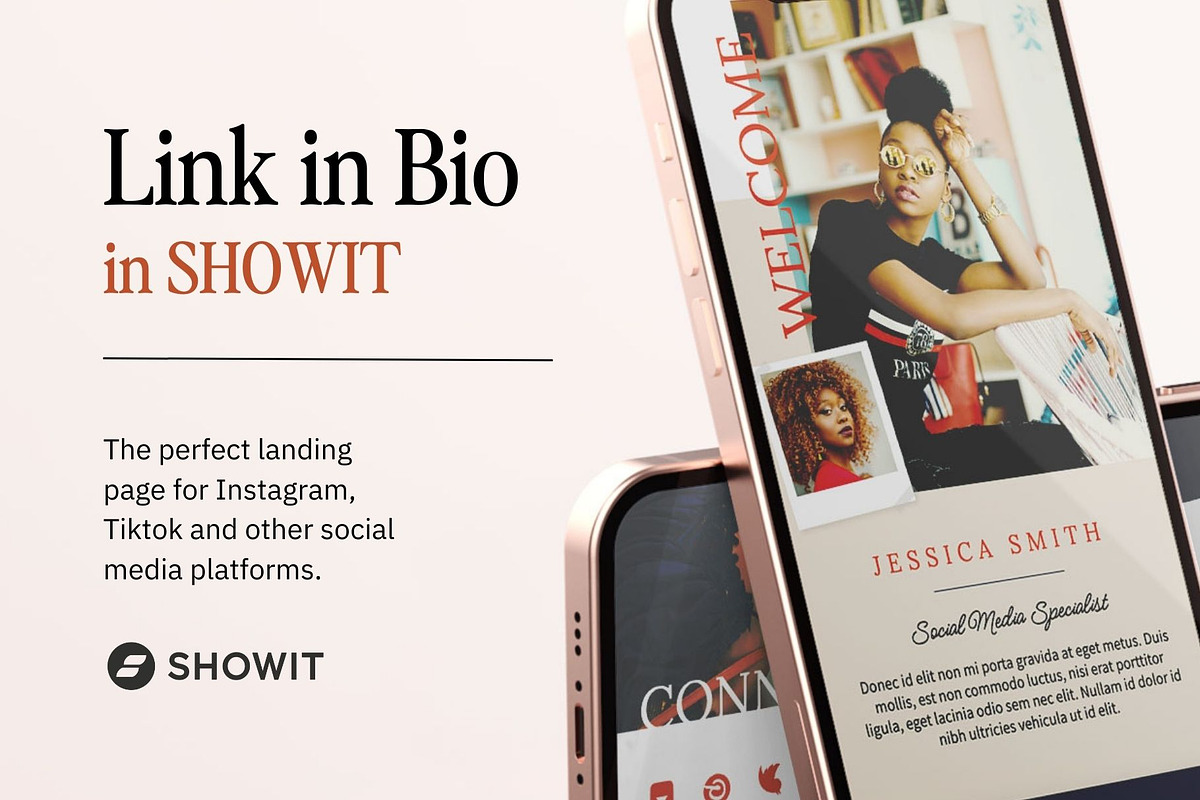 Showit Instagram Link in Bio, a Websites & App Template by Amanda Pena Design (Photo 1 of 7)