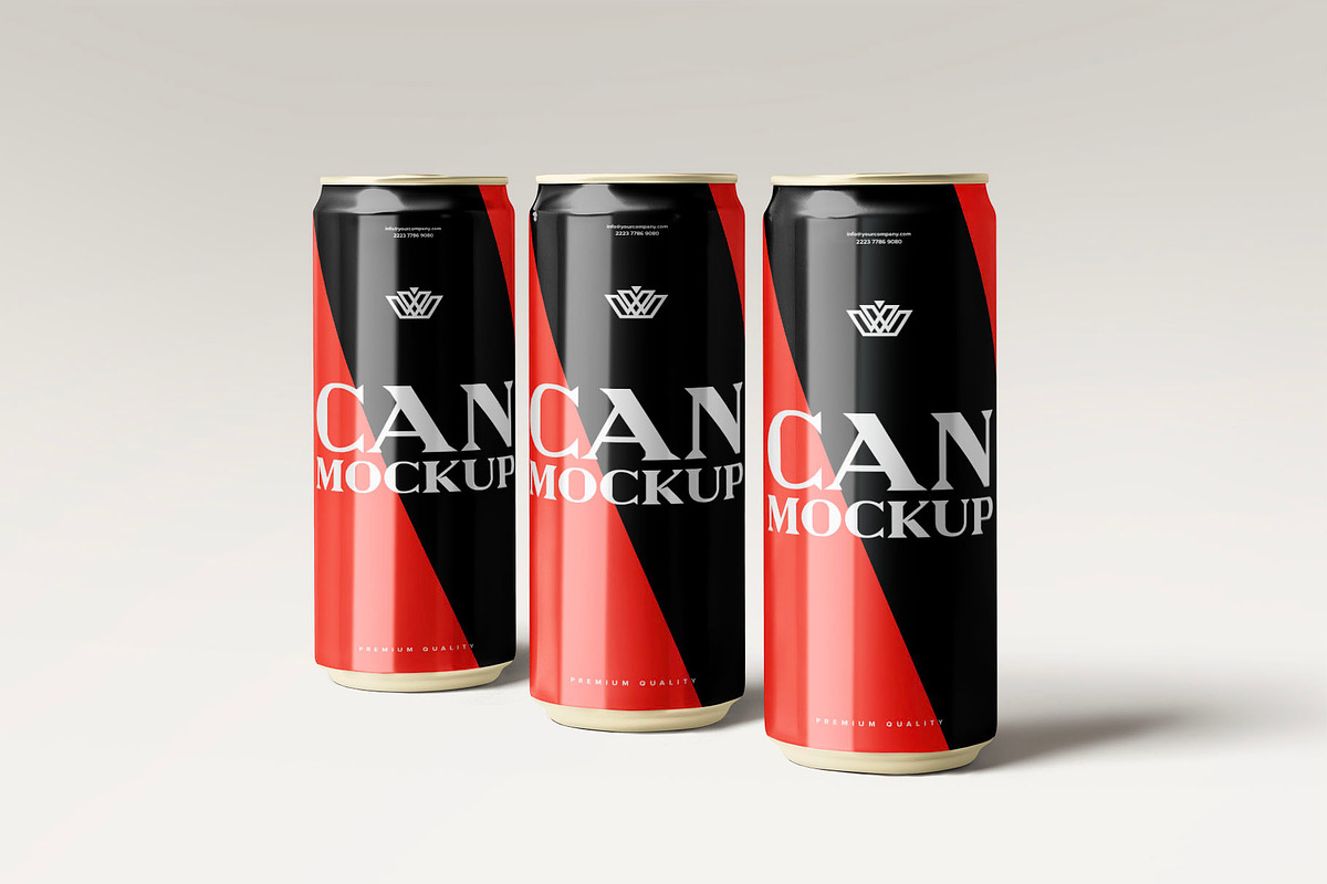 Can Bottle Mockup, a Product Mockup by PixelVoyager (Photo 6 of 6)