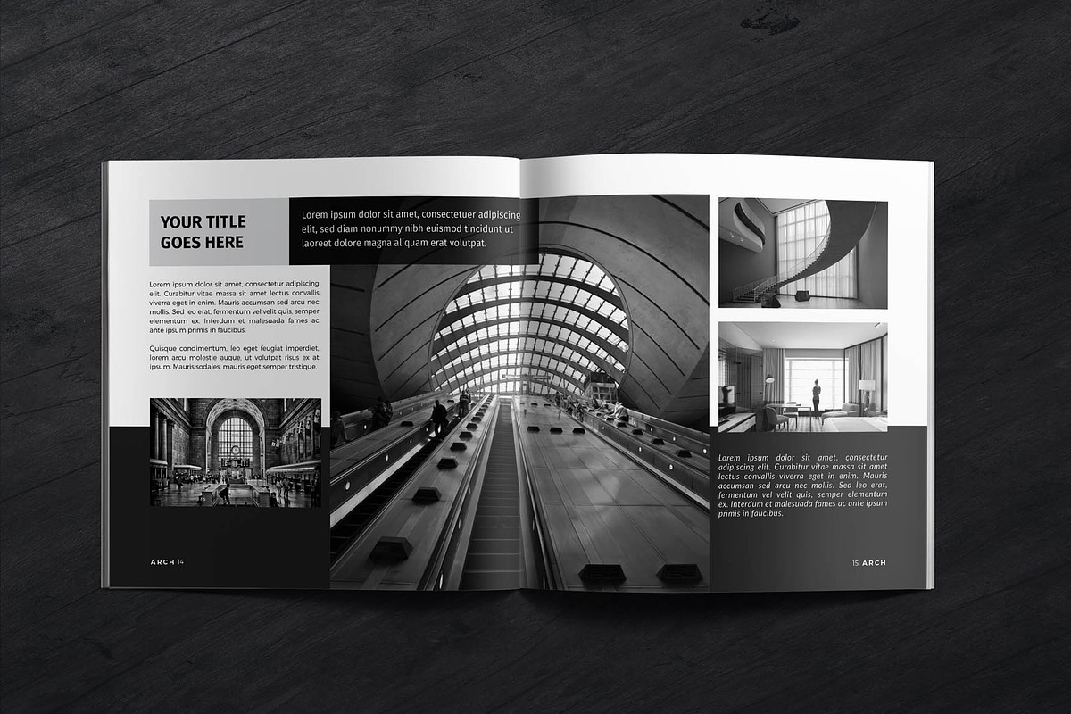 Square Architecture Brochure, a Brochure Template by New Lines (Photo 11 of 13)