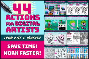 Kyle's Actions for Photoshop Artists