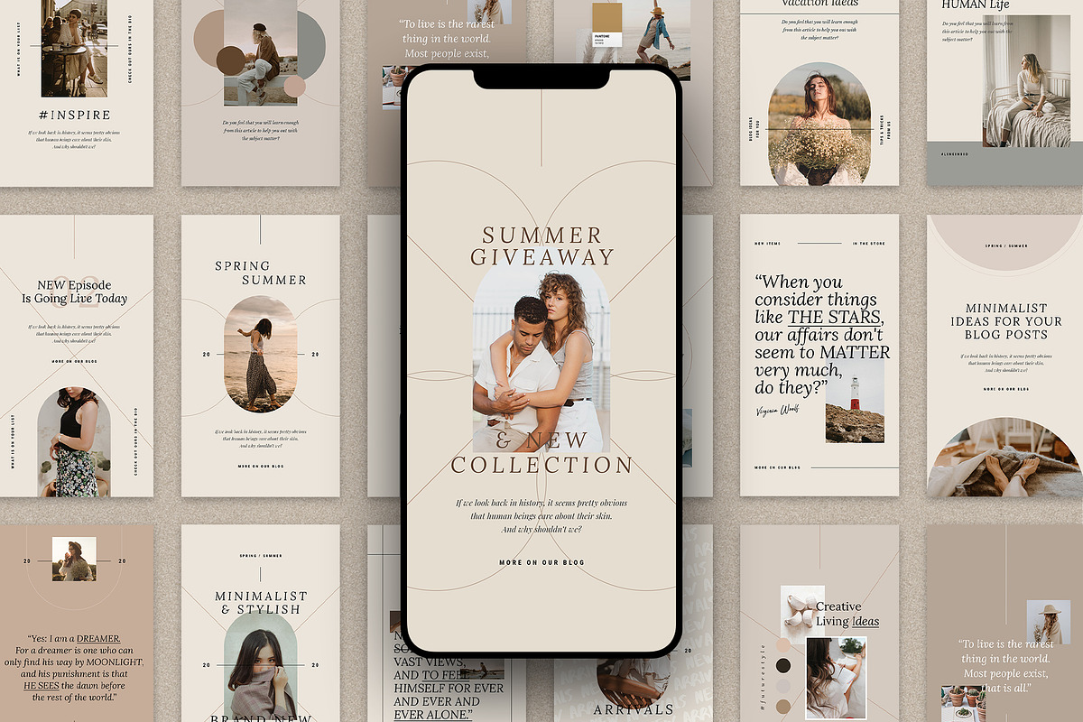 CANVA PS - Instagram Creator Bundle, a Social Media Template by ...