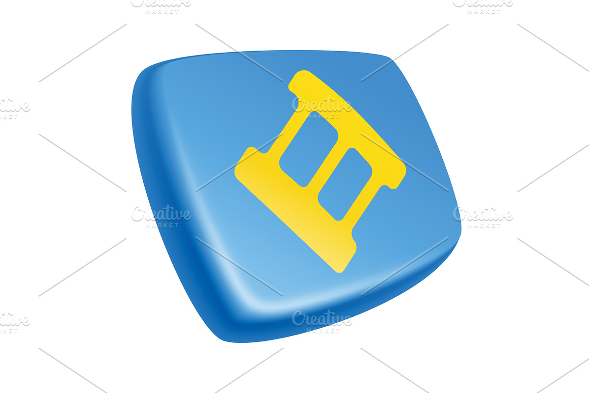 Social media icon. Speech bubble for, an Object Illustration by the8monkey