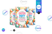 Easter Party Flyer Template, a Flyer Template by Aam360 (Thumbnail 1 of 3)