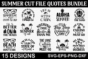 Summer SVG Design Bundle, an Illustration by Crafticy (Thumbnail 1 of 3)