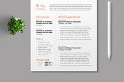 Clean Resume, a Resume Template by MightyDesign (Thumbnail 3 of 8)