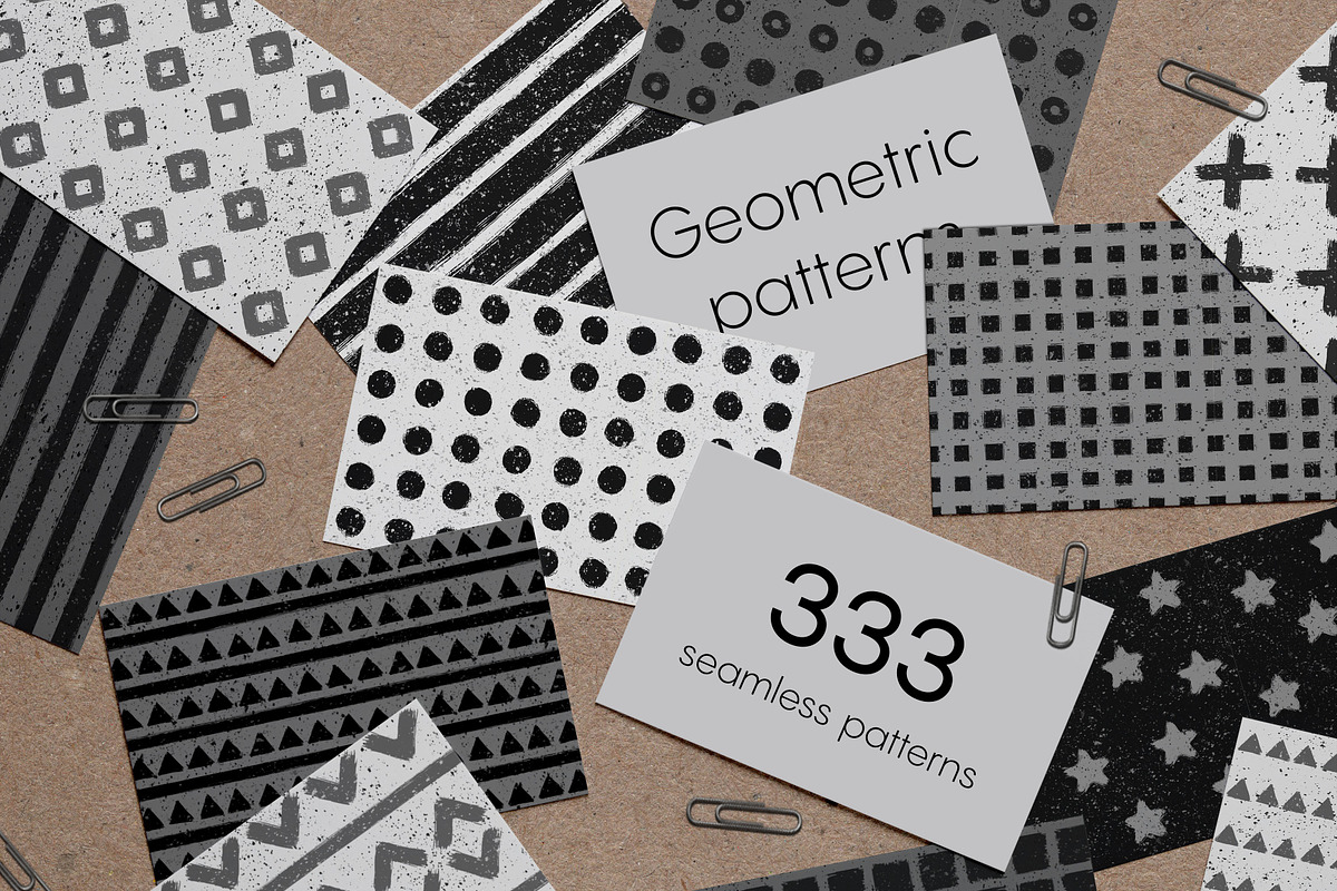 Geometric patterns bundle, a Pattern Graphic by Anastasia Koba (Photo 7 of 16)