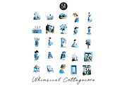 Whimsical Cottagecore Clipart Set, an Illustration by CreationArt (Thumbnail 7 of 7)