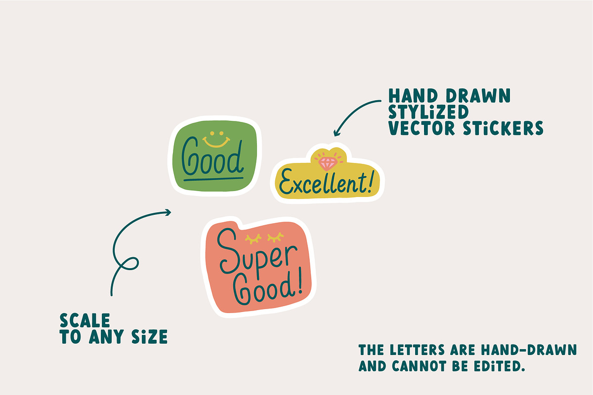 Good Job Sticker, an Object Graphic by AnkaDrozd (Photo 2 of 6)