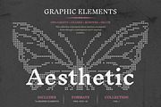 Stitched Aesthetic Bundle, an Object Graphic by AnnArt (Thumbnail 6 of 9)