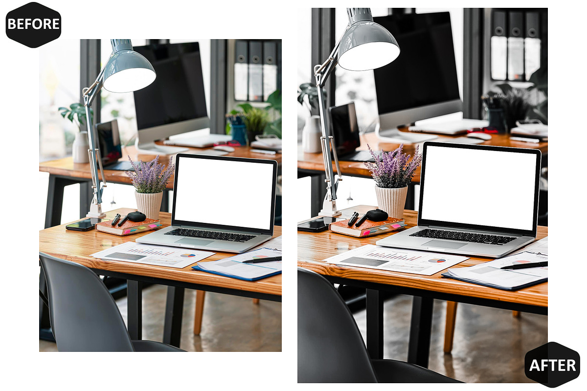 12 Office Working Lightroom Presets, a Preset Add-On by Hue Palettte Studio (Photo 7 of 10)