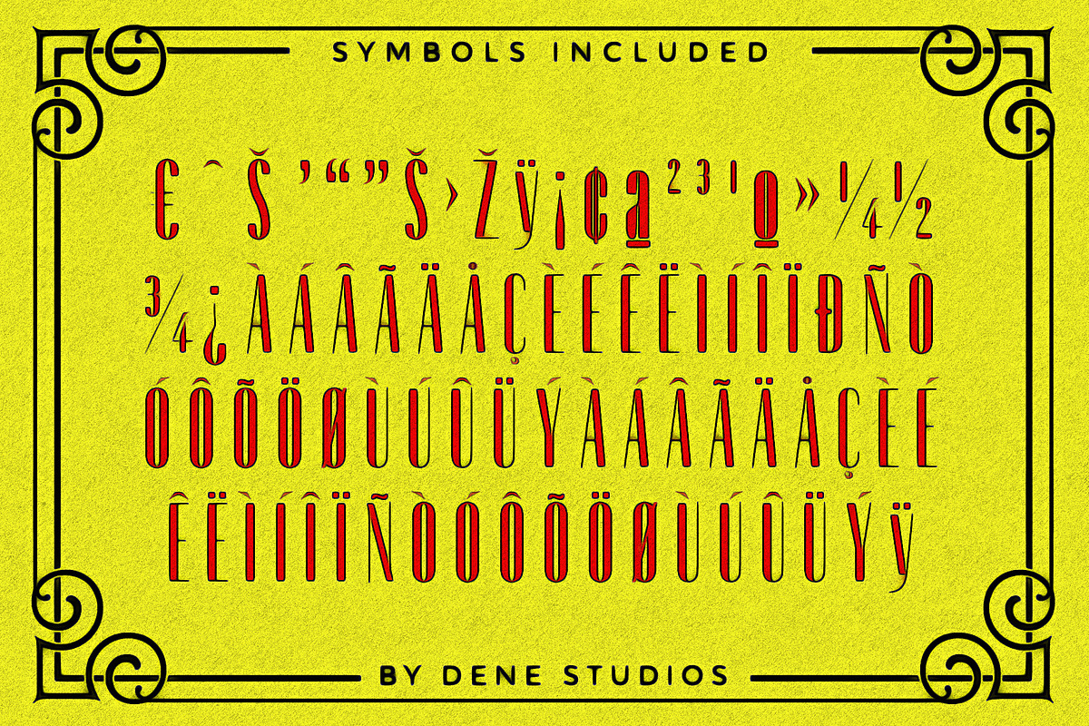 West End Limited Typeface, a Sans Serif Font by Dene Studios (Photo 5 of 7)