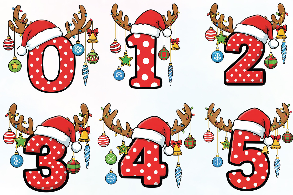Watercolor Christmas Alphabet, an Illustration by CraftArtStudio (Photo 4 of 6)