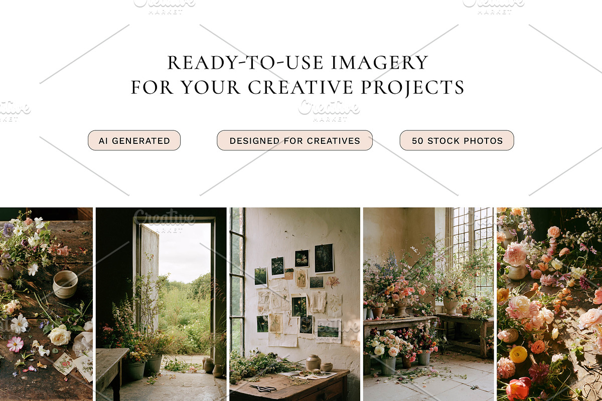 50 English Style Floral Stock Photos, a Nature Photo by SB DESIGN (Photo 2 of 5)