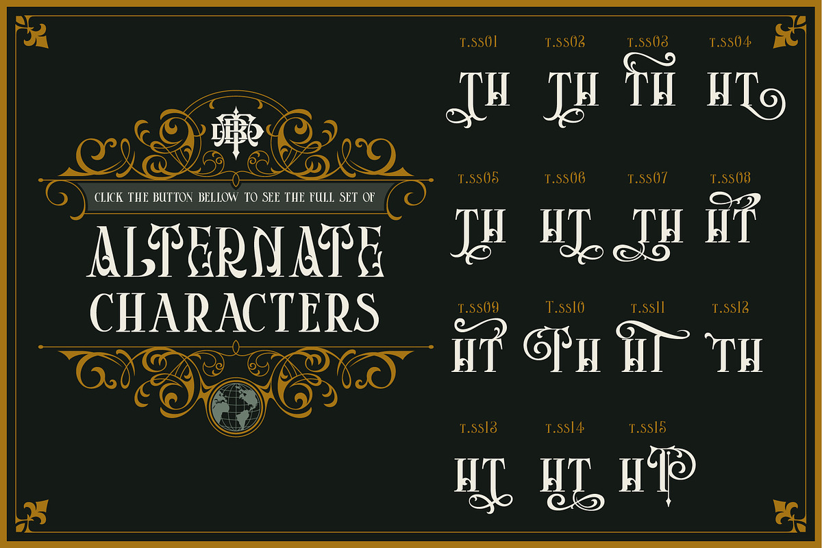 Arterium, a Serif Font by Burntilldead (Photo 8 of 12)