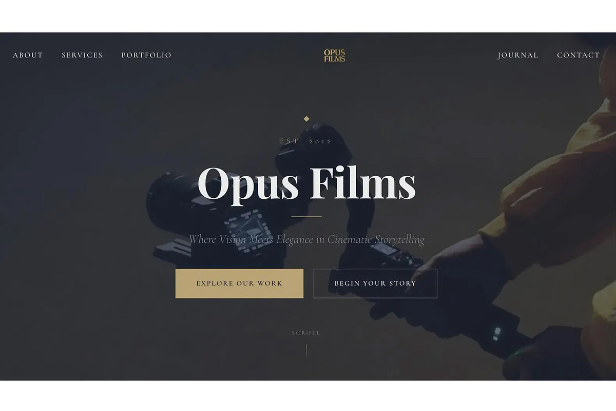 Film LUTs + 21 Website Templates, a Preset Add-On by Creative House (Photo 22 of 25)