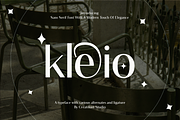 CF Kleio - Modern Elegant Sans, a Sans Serif Font by Indotype Foundry (Thumbnail 1 of 10)