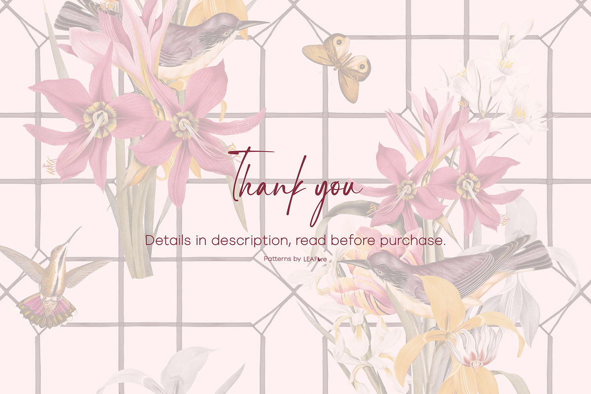 Garden Geometry Seamless Patterns, a Pattern Graphic by LEAFure (Photo 11 of 11)