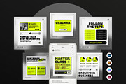 Social Media Post Template, a Social Media Template by E-Type (Thumbnail 1 of 3)