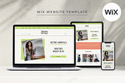 Retro Wix Website Template, a Wix Template by Studio Luxe Creative (Thumbnail 2 of 12)