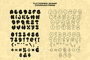 Tlooper Gump - Bubble Graffiti Style, a Sans Serif Font by RagamKata (Thumbnail 11 of 12)