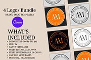Personal Brand Logos Design Template, a Branding & Logo Template by Mishek Munene (Thumbnail 1 of 8)