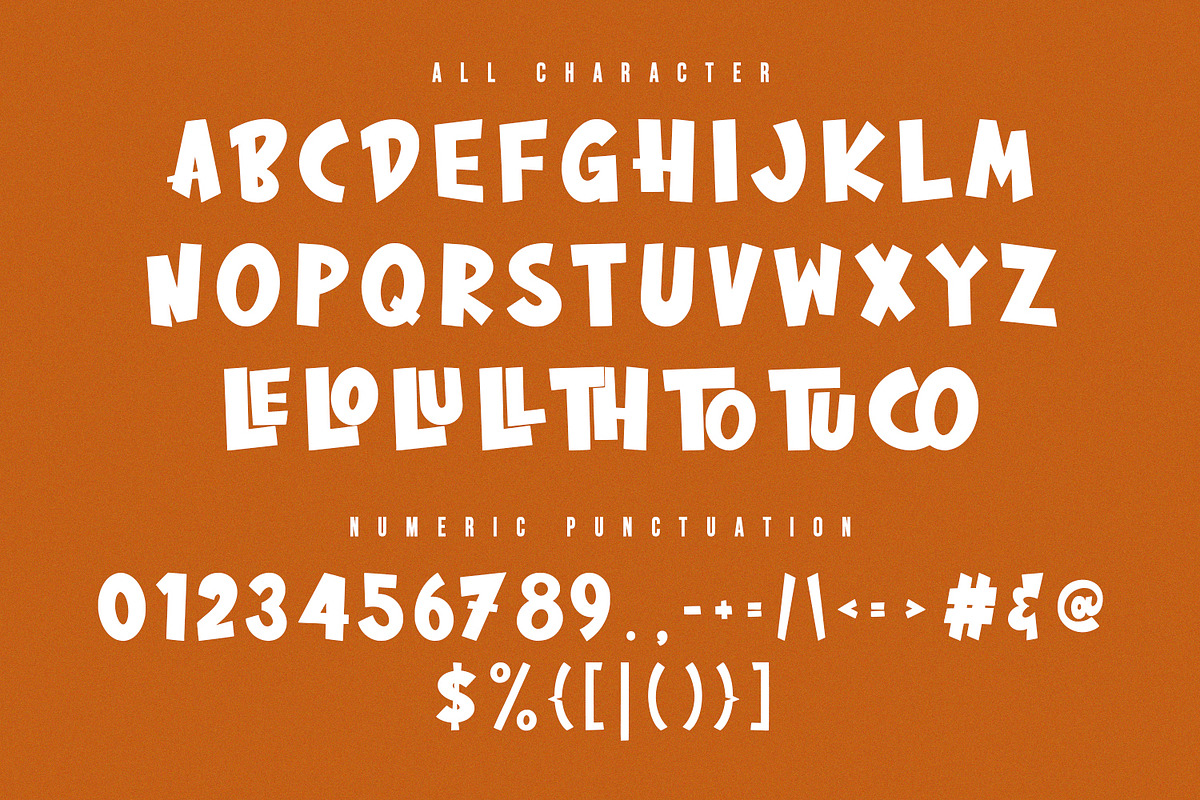 Qickrr Comic Bold Display Font, a Sans Serif Font by Maulana Creative (Photo 6 of 7)
