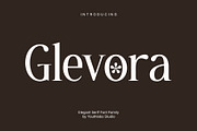 Glevora - Elegant Serif Family, a Serif Font by Youthlabs Studio (Thumbnail 1 of 18)