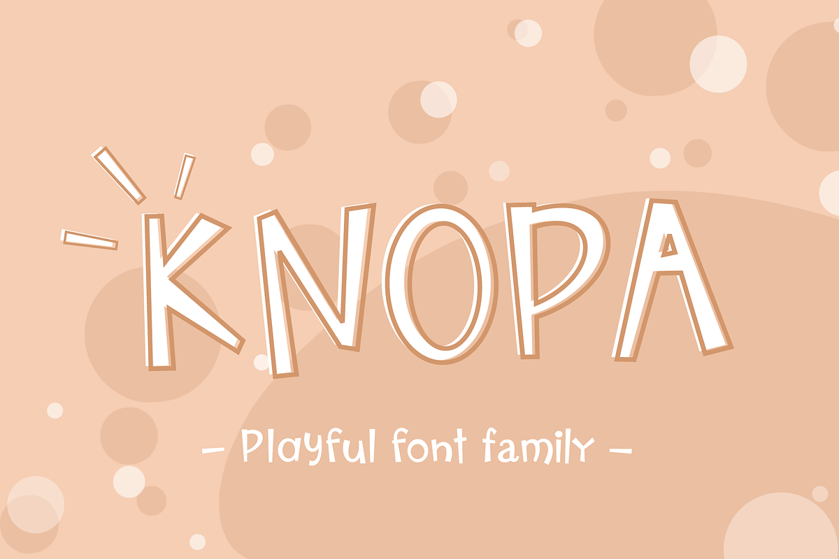 Knopa, a Font by Larin Type Co. (Photo 1 of 9)