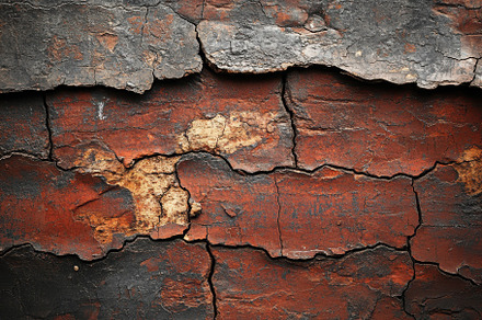 Cracked dark red and grey surface te, a Background Photo by Pixeness