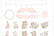 Forest Babies, an Animal Illustration by Scarlet Island (Thumbnail 3 of 6)