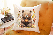 Autumn Forest Compositions Animals P, an Illustration by Sublimation Artist (Thumbnail 6 of 6)