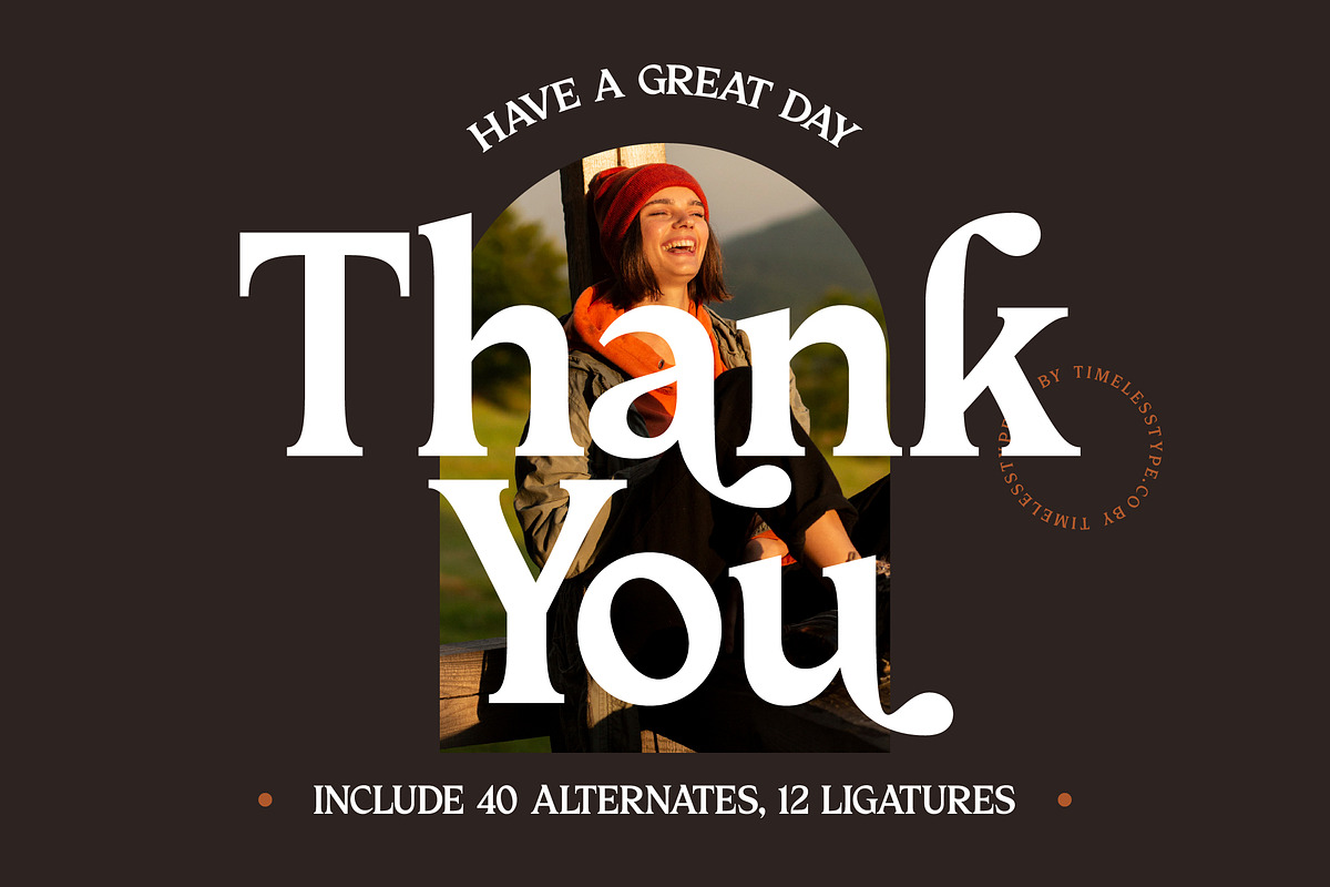 Katrine Nikolas Modern Serif, a Serif Font by timelesstype.co (Photo 20 of 20)