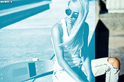 Duo-Blue Duotone Photoshop Action preview 6
