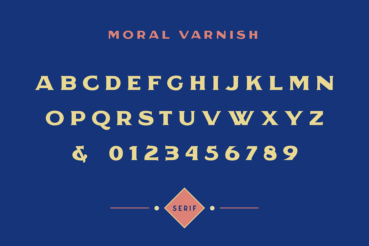 Moral Varnish Sans Serif & Stencil preview 7