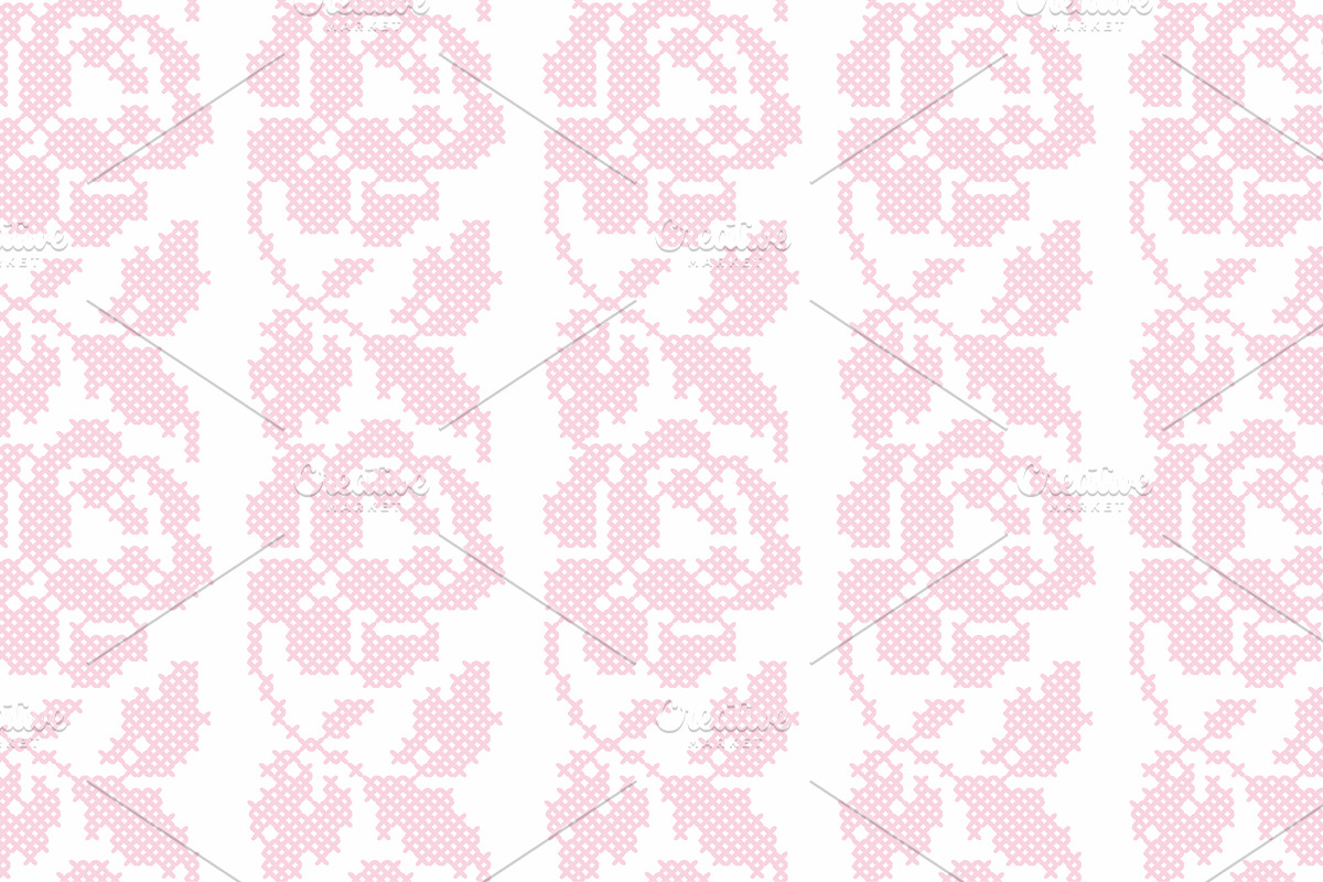 Stitch Collection. Seamless Patterns, a Pattern Graphic by oxygen_8 (Photo 7 of 14)