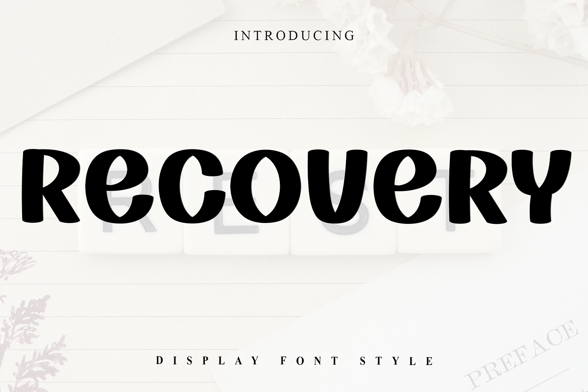 Recovery, a Script Font by FreshTypeINK (Photo 1 of 8)