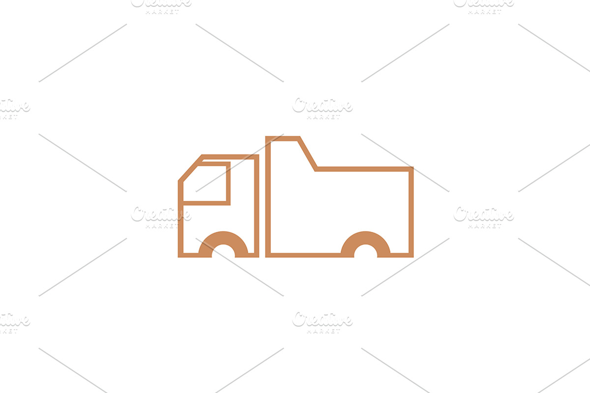 20 Logo Truck Templates Bundle, a Branding & Logo Template by Friendesigns (Photo 21 of 21)