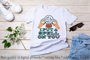 Happy Halloween Sublimation Design, a Decorative Illustration by DiamondShop (Thumbnail 7 of 21)