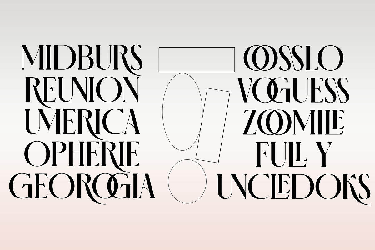 glossy - a modern serif, a Serif Font by INKSUN™ (Photo 10 of 11)