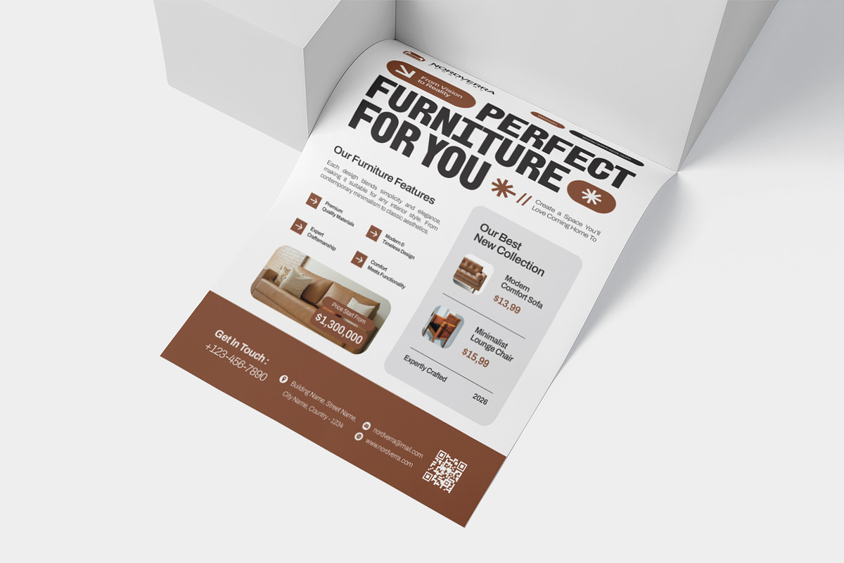Nordverra - Flyer, a Flyer Template by Esensifiksi.studio (Photo 1 of 3)
