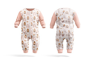 Baby Romper Mockups