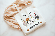 Chick Or Treat Png, Spooky Chicken, an Illustration by Watercolor design (Thumbnail 3 of 3)