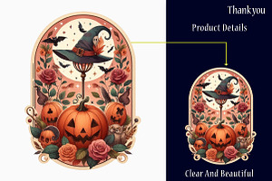 Vintage Halloween Cards Sublimation