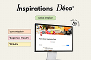 Home decor feed - Notion template, an App Template by Iasan Design (Thumbnail 2 of 6)
