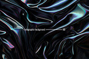 Dark Holographic Backgrounds, a Background Graphic by tatiankaart (Thumbnail 13 of 17)