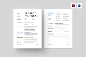 Proposal MS Word & Indesign