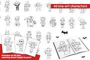 Cute Cartoon Halloween Character, a Person Illustration by arsansp (Thumbnail 3 of 4)